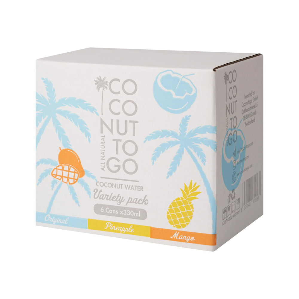 COCONUT WATER VARIETY PACK, Coconut to go!